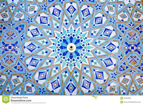 Oriental Mosaic In Morocco Stock Photo Image Of Abstract 34952290
