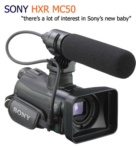 The Sony Hxr Mc50 “causing A Stir” £1300 Hd Warrior