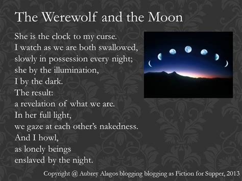 Werewolf Love Poems