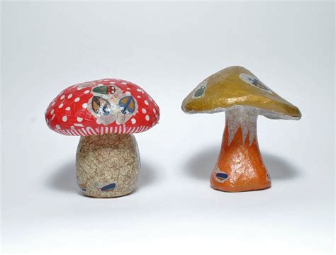 This Kit Makes Two Beautiful Mushrooms Great For Home Décorhalloween