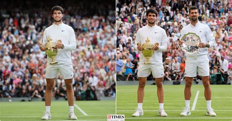 Wimbledon 2023 Final Carlos Alcaraz Beats Defending Champion Novak