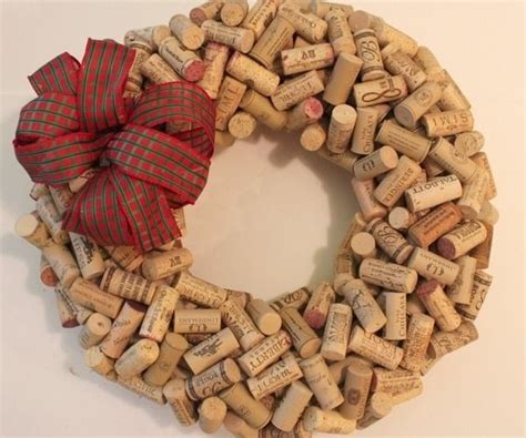 How To Make A Cork Instructions Step 4 Decorate The Wreath Wine Cork