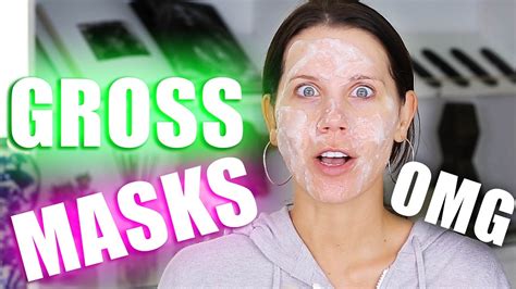 Gross Face Masks Tested Omg Youtube