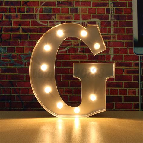 Light Up Marquee Letters Geratron