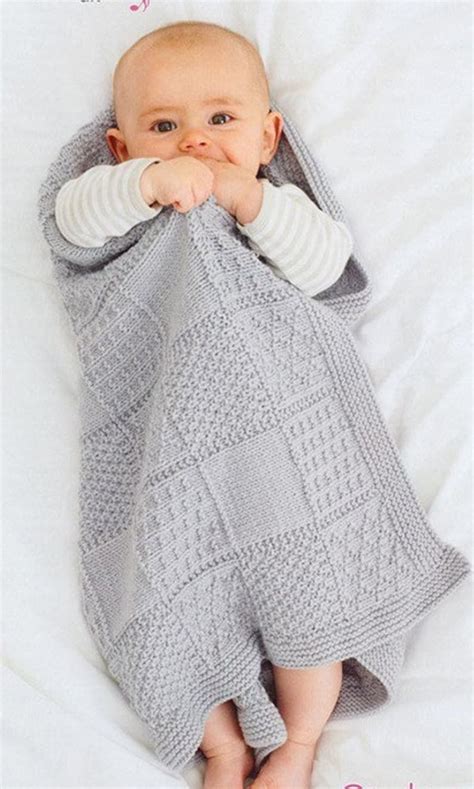 Baby Knitting Pattern For Stunning Baby Blanket Dk Yarn 25 5c2
