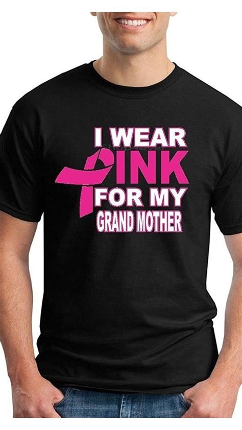 Moms Favorite I Wear Pink For My Grandmother T Shirt Breast Cancer Awareness Shirts