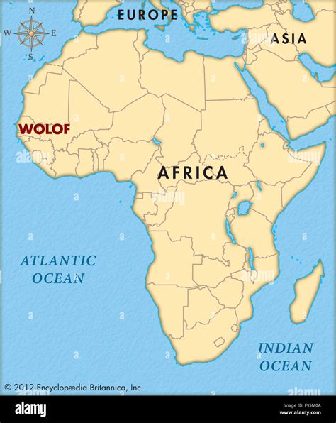 The Wolof Empire Maps Cartography Geography Wolof Hi Res Stock