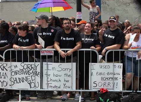 Christian Group Attended Gay Pride To Apologize To The Lgbt Community