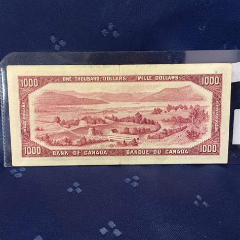 Canada 1000 Bill 1954 Snak1969402