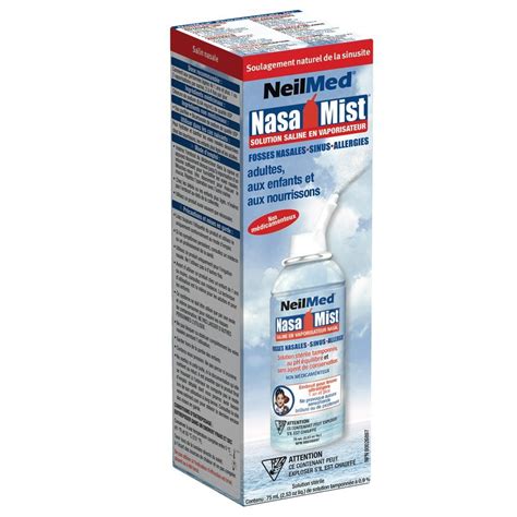 Neilmed Nasamist Isotonic Saline Spray For Adult Children Sinus