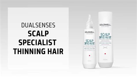 dualsenses scalp specialist for thinning hair goldwell education plus youtube