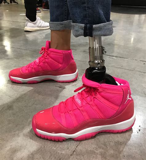 Air Jordan 11 Pink Pe April Holmes Sneaker Bar Detroit