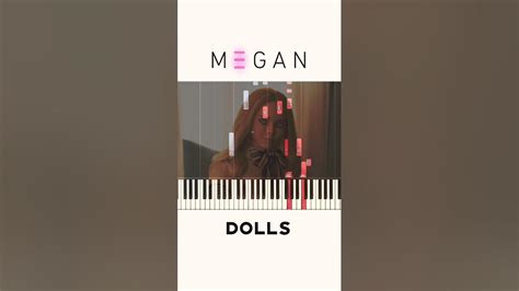 M3gan Dolls Bella Poarch Piano Tutorial Sheet Music Youtube