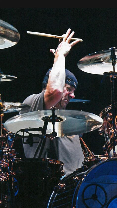 Neil Peart Rush Concert Neil Peart Modern Drummer