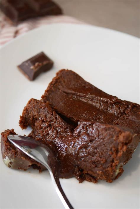 Cake fondant au chocolat sans gluten
