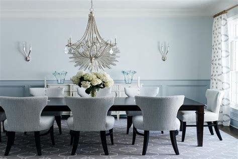 Blue And White Combination Dining Room Ideas Blowing Ideas