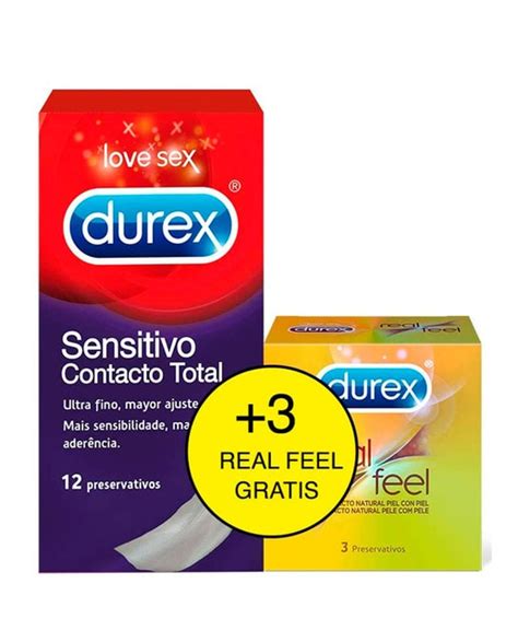 Preservativos Sensitivo Contacto Total Durex · Durex · El Corte Inglés