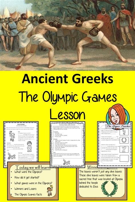 The Ancient Greek Olympics Games Complete History Lesson Ancient