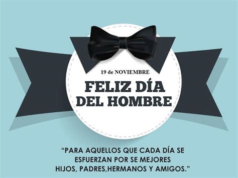 Con más o menos apoyo de los estados, pero se celebra. 19 de noviembre, día internacional del hombre - MEGANOTICIAS