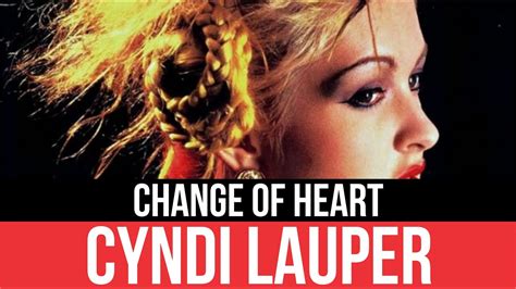 Cyndi Lauper Change Of Heart Audio Hd Lyrics Radio 80s Like