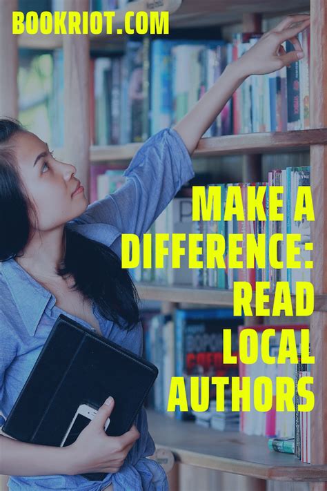 Reading Local Authors Makes A Difference In Your Community