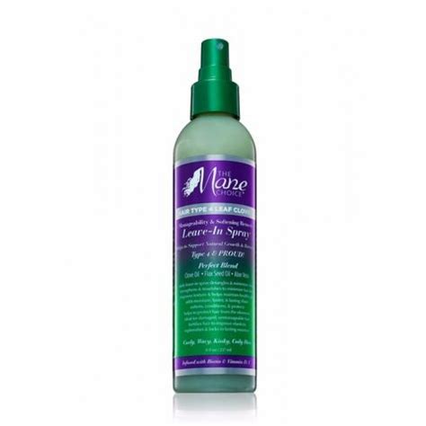 We love hair gel because it's such a versatile product. Mane Choice Hair Type 4 Leaf Clover Leave-In Spray 236 Ml