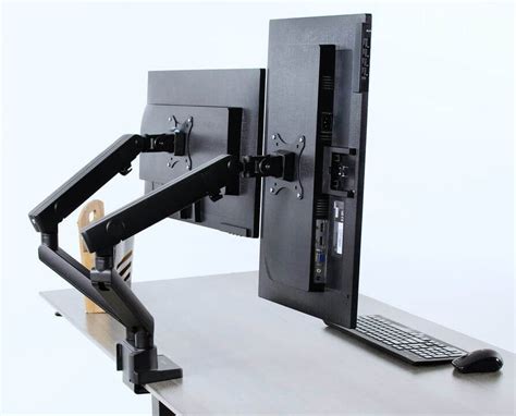 A Review Of Vivo Aluminum Dual Monitor Ergonomic Desk Stand V102bb