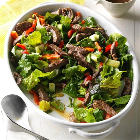 Spicy Beef Salad Recipe Taste Of Home