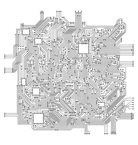 Motherboard Circuit Vector Hd Images Circuit Board Digital Processor