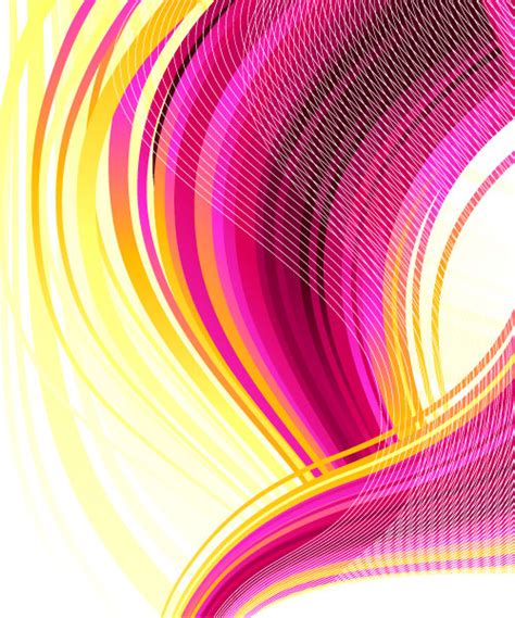 Abstract Colored Line Backgrounds Vector Free Download
