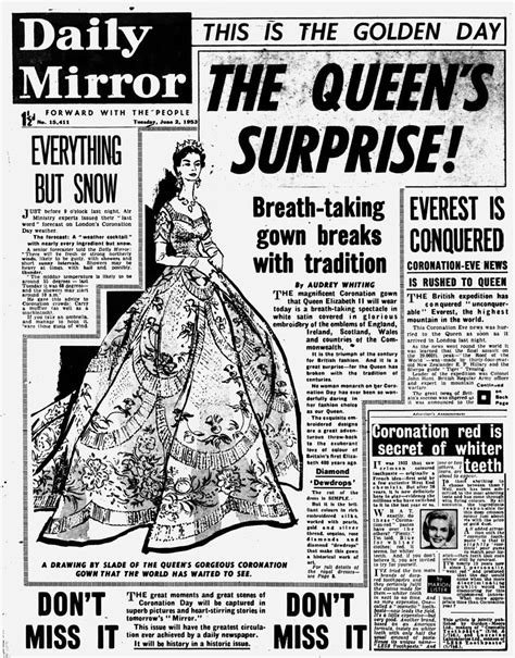 Queen elizabeth ii was crowned on 2 june, 1953 in westminster abbey. Queen Elizabeth II's Coronation in 1953 - Mirror Online