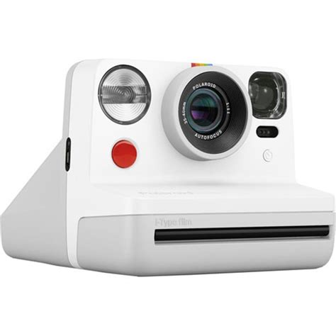 Polaroid Now Instant Film Camera White Auckland Camera Centre