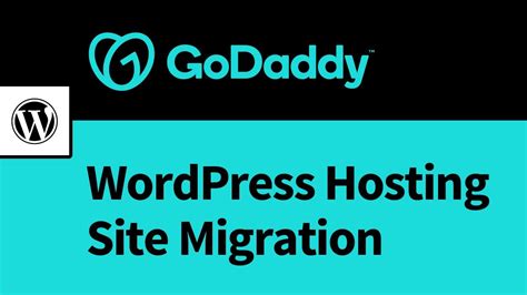How To Migrate Site To Managed Godaddy Wordpress Hosting Youtube