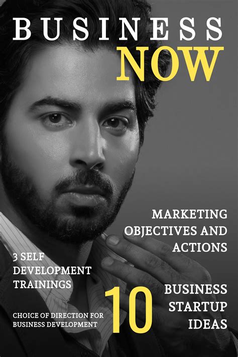 Business Development Magazine Cover Template Mediamodifier