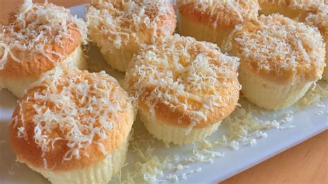 Soft And Fluffy Cheese Mamon Recipe Ala Goldilocks Sponge Cupcakes
