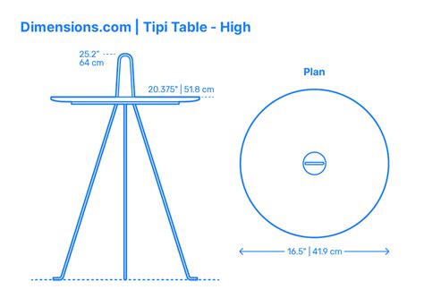 End Tables Side Tables Dimensions And Drawings