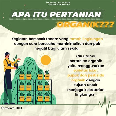 Poster Pertanian Organik Rumah Siswa