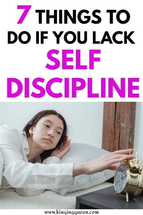 10 Signs You Lack Discipline And How To Improve On It