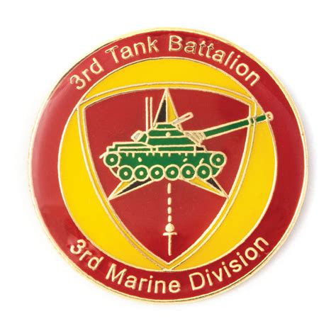 3rd Tank Battalion Pin Sgt Grit
