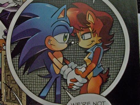 Another Sonic And Sally Moment Fighting For Freedom Fan Art