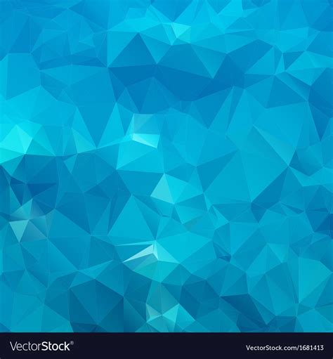 Abstract Blue Background Polygon Royalty Free Vector Image