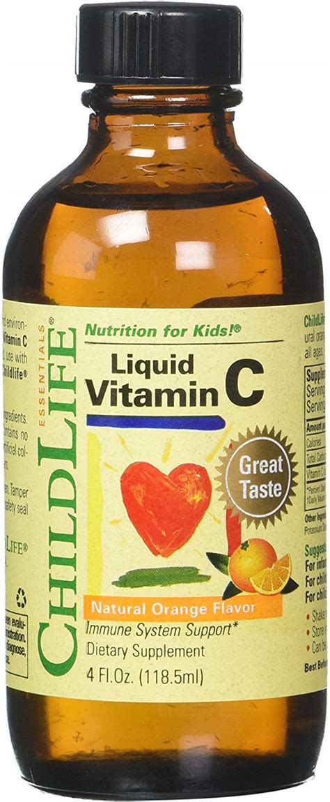 Childlife Essentials Liquid Vitamin C Immune Support Vitamin C