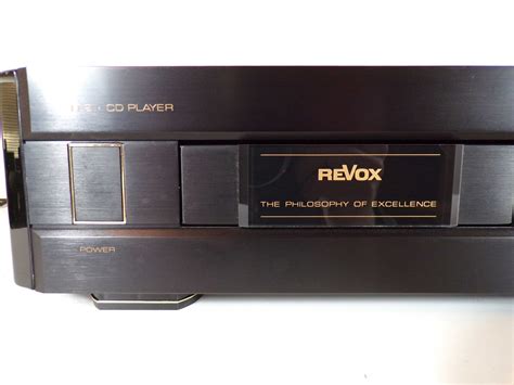 Cd Player Revox H2 Revox H2 Black Good Condition