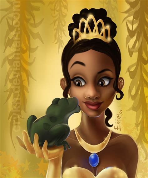 Princess Tiana And The Frog By Erykh On Deviantart
