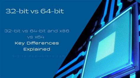 32 Bit Vs 64 Bit And X86 Vs X64 Key Differences Explained 32 Bit