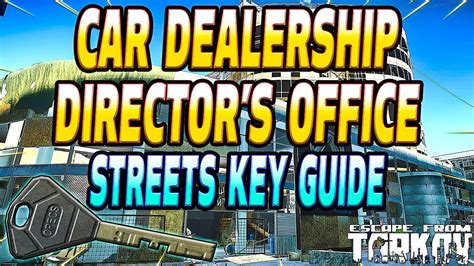 Car Dealership Director's Office Room Key - Key Guide - Escape From