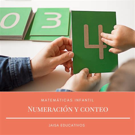 Matemáticas Infantil Numeración Y Conteo Jaisa Educativos