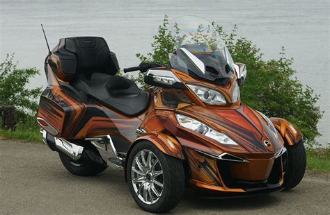 That Paint Tho Can Am Spyder Can Am Trike Motorcycle
