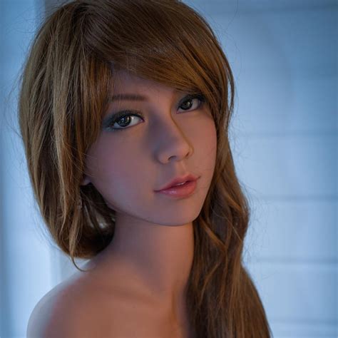 silicone sex doll head has deep mouth can oral and beautiful face suit for adult