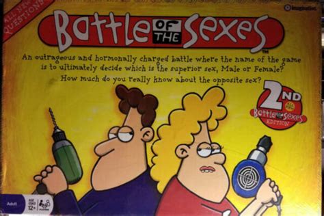 Battle Of The Sexes 2nd Edition Board Game For Sale Online Ebay